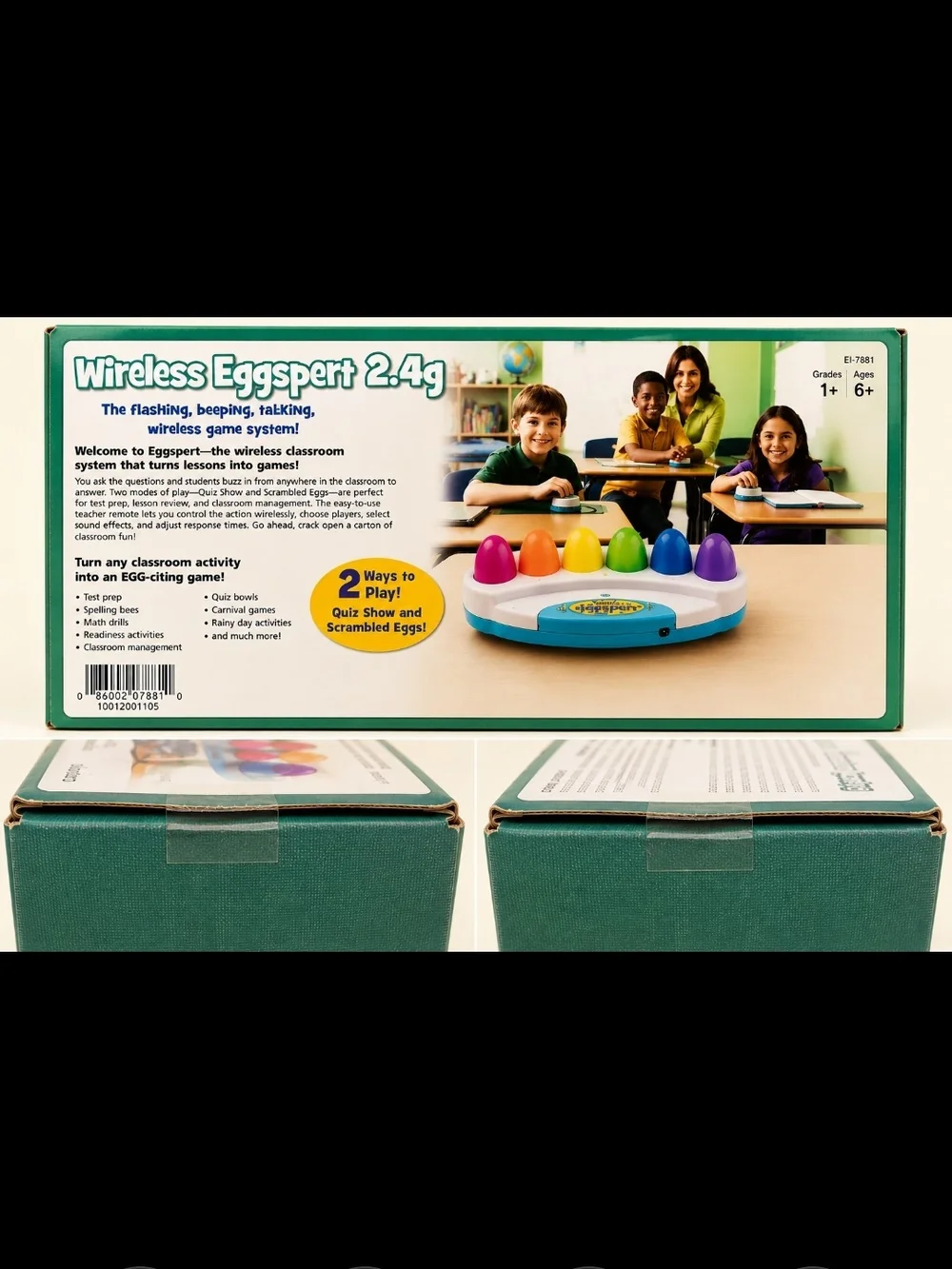 Eggspert 2.4g Interactive Learning Eggs - Multicolor Educational Game